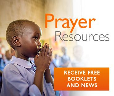 Prayer resources - sign up now