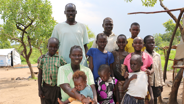 New family, new hope: how South Sudan's refugee children are looking to the future