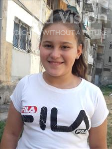 Gentiana, aged 13, from Albania, is hoping for a World Vision sponsor