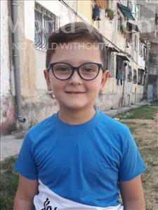 Choose a child to sponsor, like this little boy from Shkodra, Bryan age 10