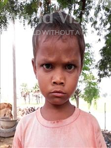 Choose a child to sponsor, like this little boy from Gaya, Aditya age 9