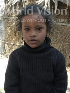 Choose a child to sponsor, like this little boy from Gaya, Dularu age 9