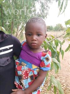 Eunice, aged 4, from Malawi, is hoping for a World Vision sponsor