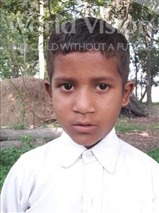 Choose a child to sponsor, like this little boy from Sarlahi, Mohataf age 9