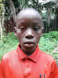 Choose a child to sponsor, like this little boy from Jaiama Bongor, Ibrahim age 14